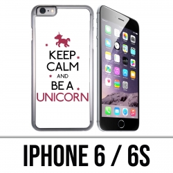 Custodia per iPhone 6 / 6S - Keep Calm Unicorn Unicorn