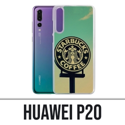 Coque Huawei P20 - Starbucks Vintage