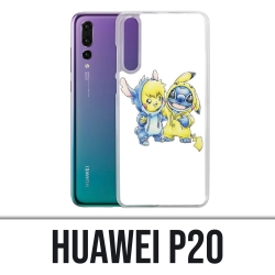 Huawei P20 Case - Stich Pikachu Baby