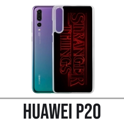 Huawei P20 Case - Stranger Things Logo