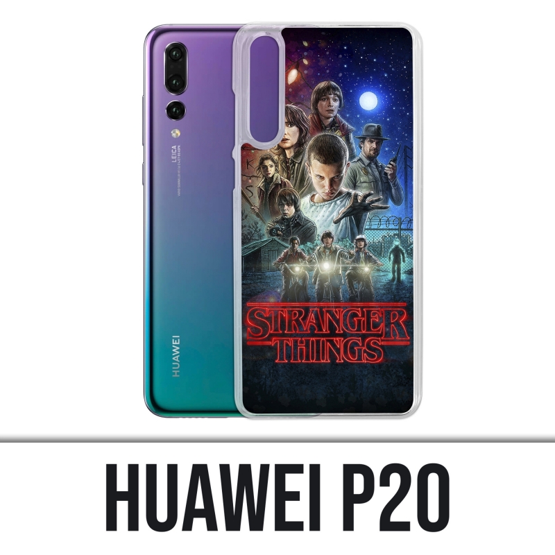 Custodia Huawei P20 - Poster di Stranger Things