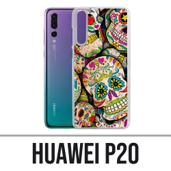 Coque Huawei P20 - Sugar Skull