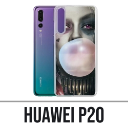 Huawei P20 Case - Suicide Squad Harley Quinn Bubble Gum