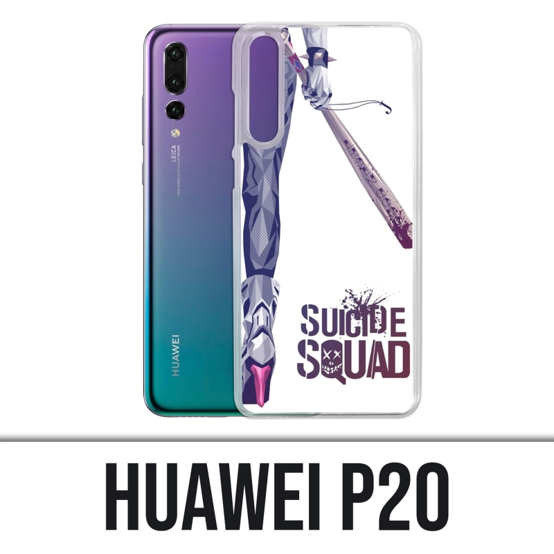 Huawei P20 Case - Selbstmordkommando Bein Harley Quinn