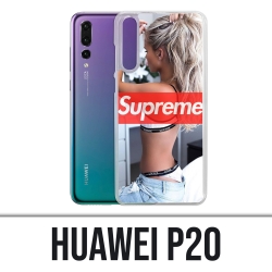 Coque Huawei P20 - Supreme Girl Dos