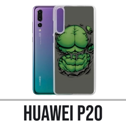 Coque Huawei P20 - Torse Hulk