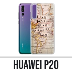 Custodia Huawei P20 - Travel Bug