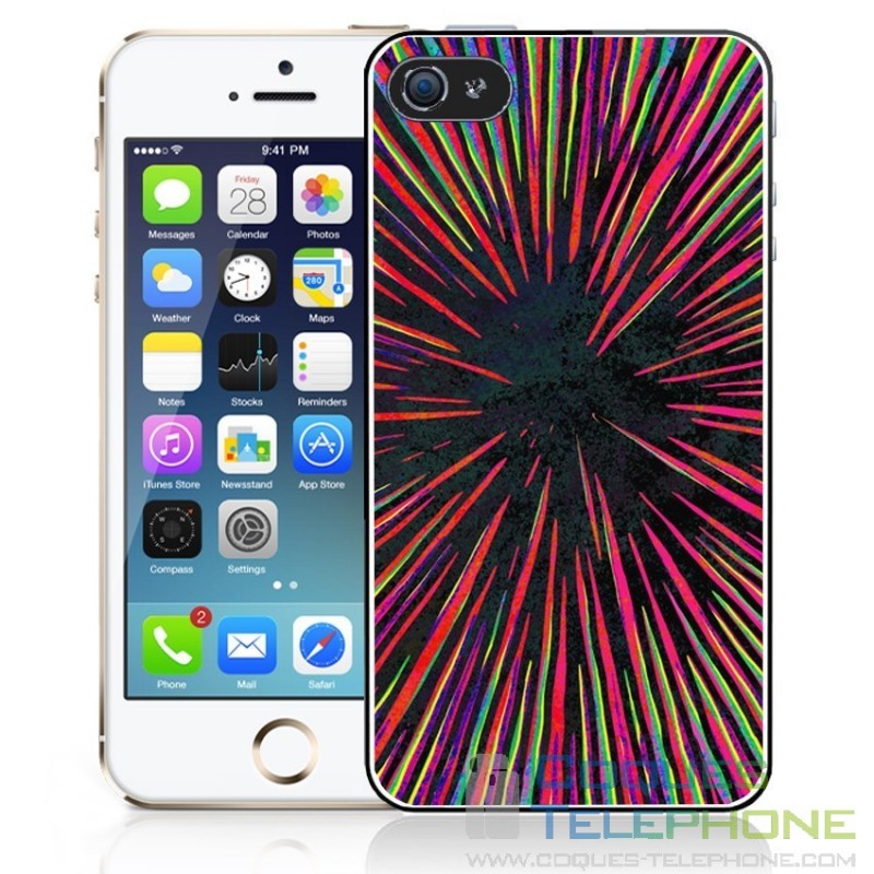 Caja del teléfono Explosión Multicolor