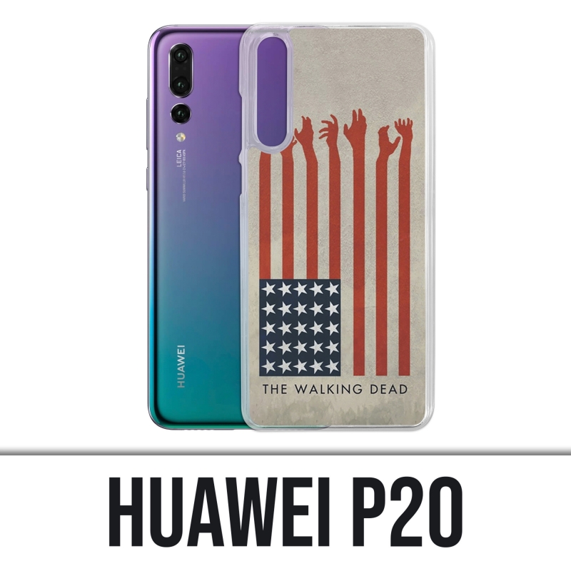 Coque Huawei P20 - Walking Dead Usa