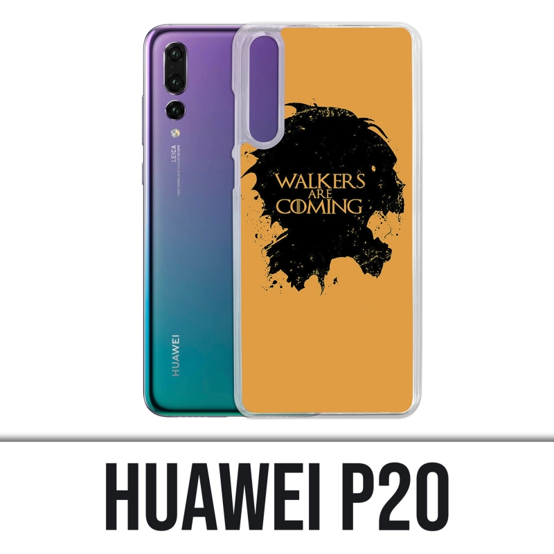 Funda Huawei P20 - Walking Walking Walkers están llegando