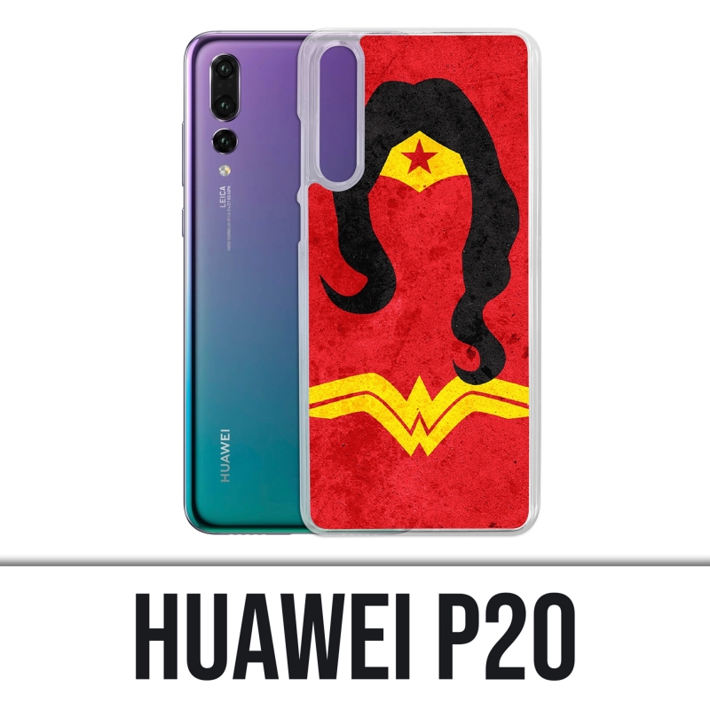 Custodia Huawei P20 - Wonder Woman Art Design