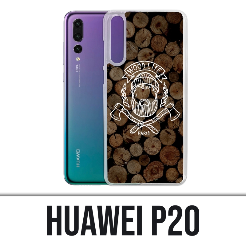 Huawei P20 case - Wood Life