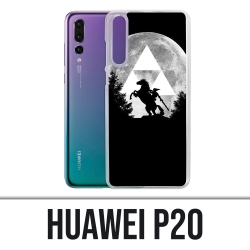 Custodia Huawei P20 - Zelda Moon Trifoce