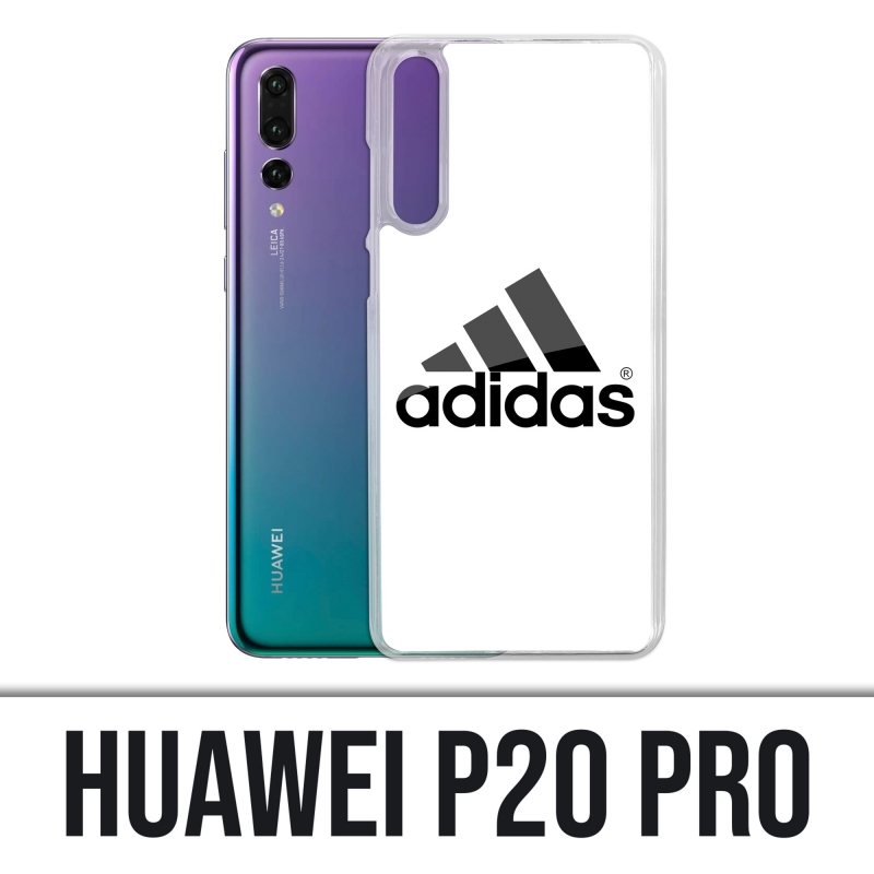Huawei P20 Pro Hülle - Adidas Logo Weiß