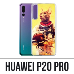Coque Huawei P20 Pro - Animal Astronaute Chat