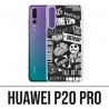 Huawei P20 Pro case - Rock Badge