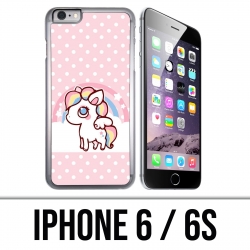 IPhone 6 / 6S Hülle - Unicorn Kawaii
