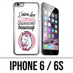 Coque iPhone 6 / 6S - Licornes