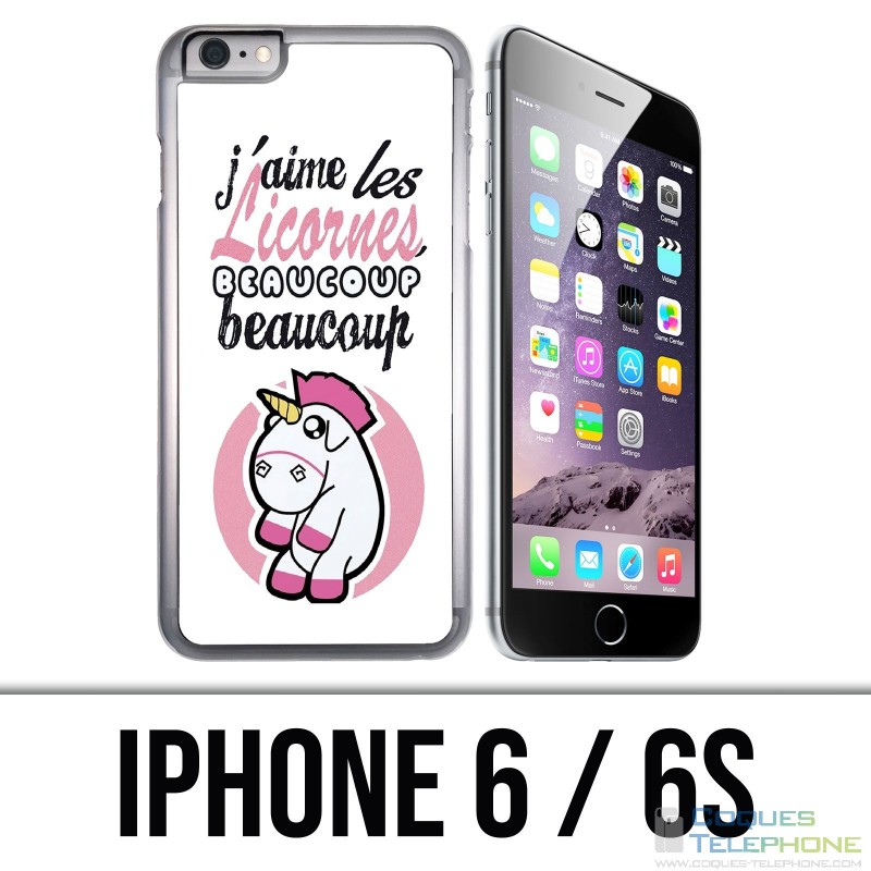 Funda iPhone 6 / 6S - Unicornios