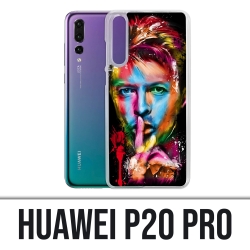 Huawei P20 Pro Hülle - Mehrfarbiger Bowie