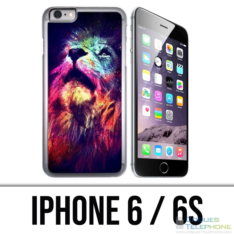 Funda iPhone 6 / 6S - Lion Galaxie