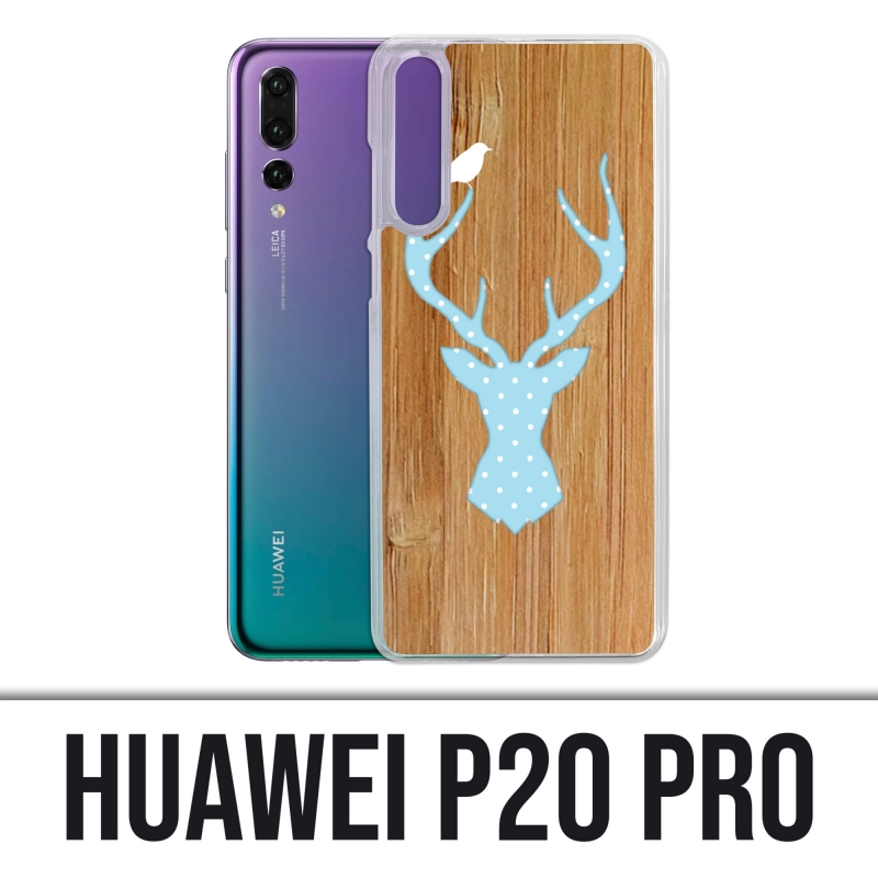 Coque Huawei P20 Pro - Cerf Bois Oiseau