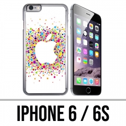 Coque iPhone 6 / 6S - Logo Apple Multicolore