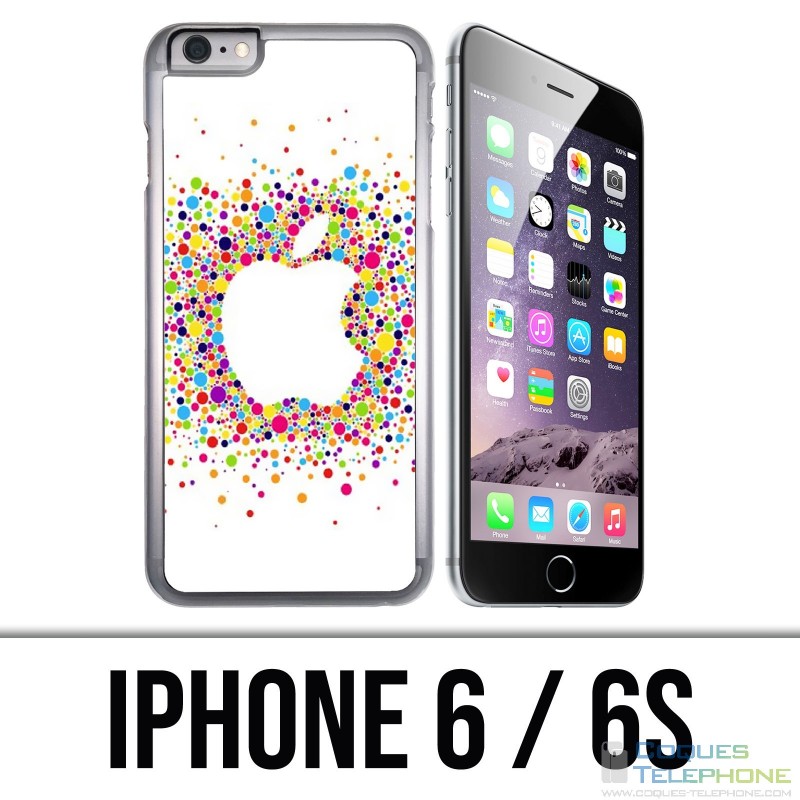 Funda iPhone 6 / 6S - Logotipo multicolor de Apple