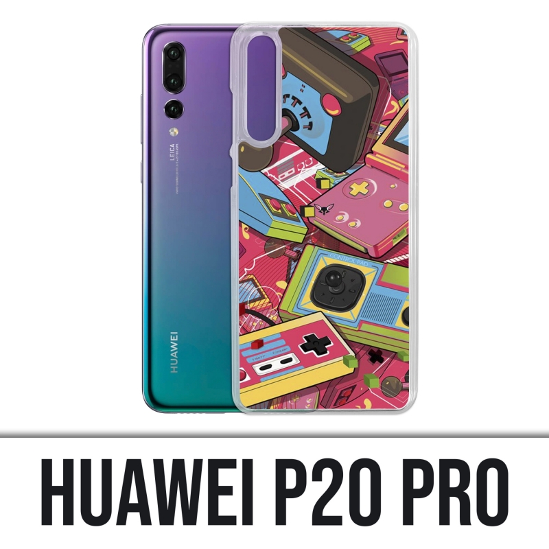 Custodia Huawei P20 Pro - Retro console vintage