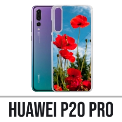 Huawei P20 Pro Hülle - Mohn 1