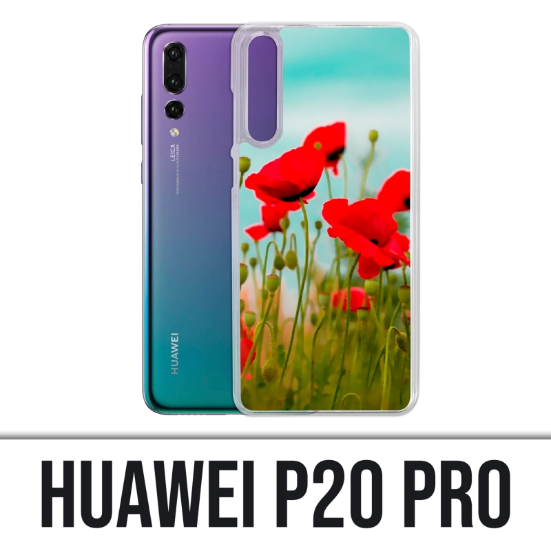 Huawei P20 Pro case - Poppies 2