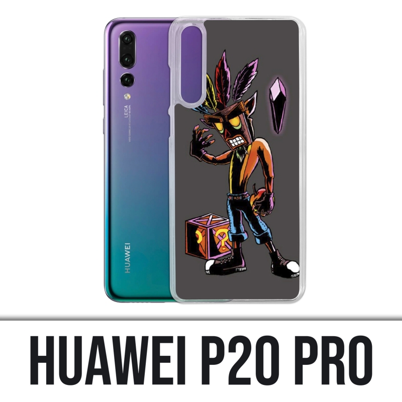 Huawei P20 Pro Hülle - Crash Bandicoot Mask