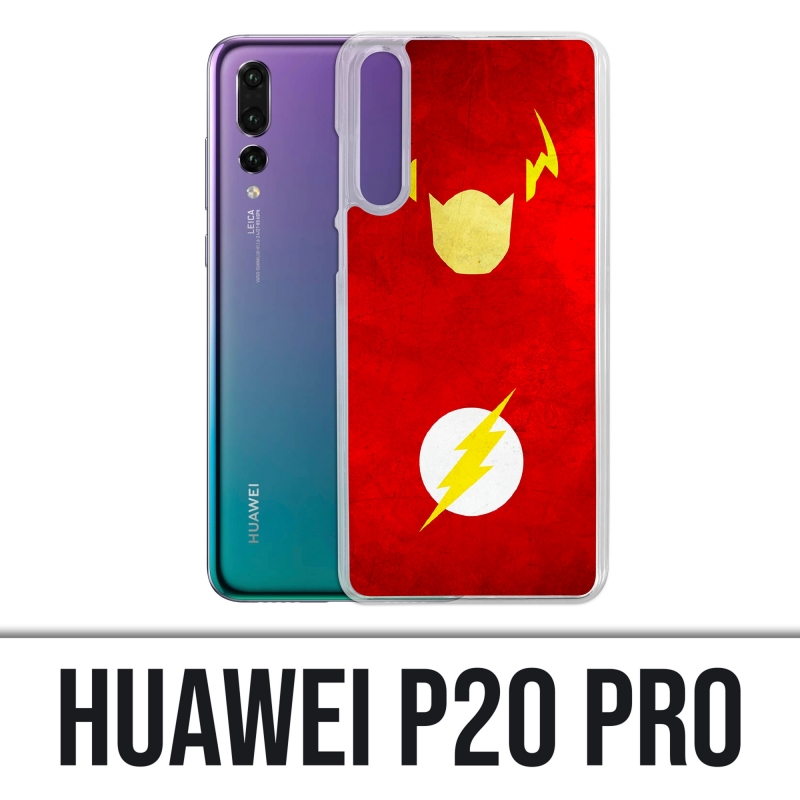 Coque Huawei P20 Pro - Dc Comics Flash Art Design