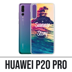 Huawei P20 Pro Case - Jeder Sommer hat Geschichte