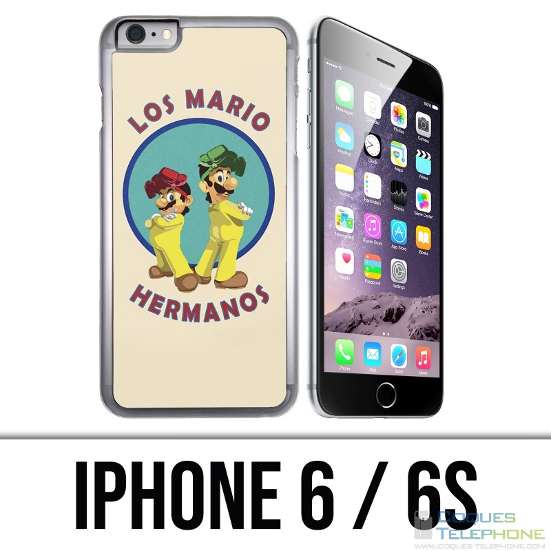 Coque iPhone 6 / 6S - Los Mario Hermanos