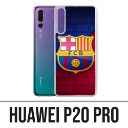 Custodia Huawei P20 Pro - Logo Football Fc Barcelona