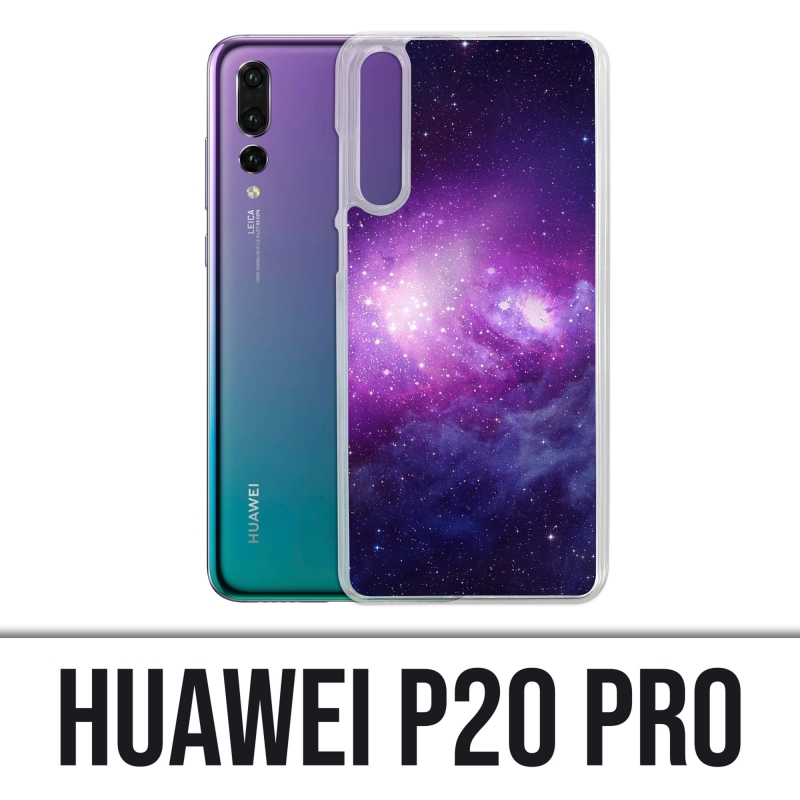 Huawei P20 Pro case - Purple Galaxy