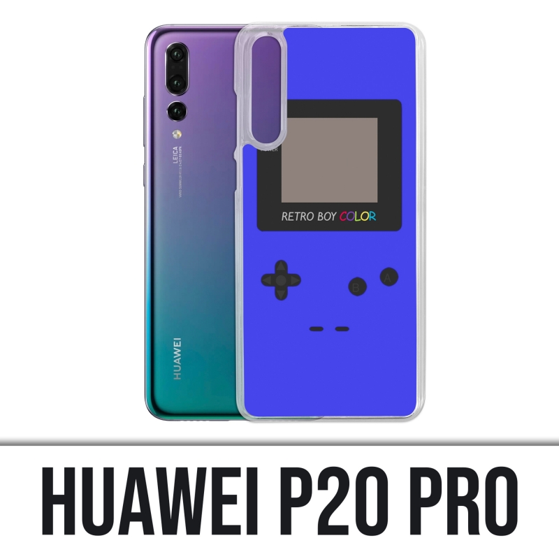 Custodia Huawei P20 Pro - Game Boy di colore blu