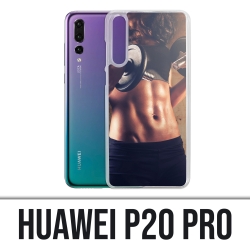 Huawei P20 Pro Case - Mädchen Bodybuilding