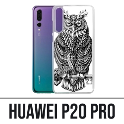 Coque Huawei P20 Pro - Hibou Azteque