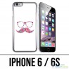 Funda para iPhone 6 / 6S - gafas bigote