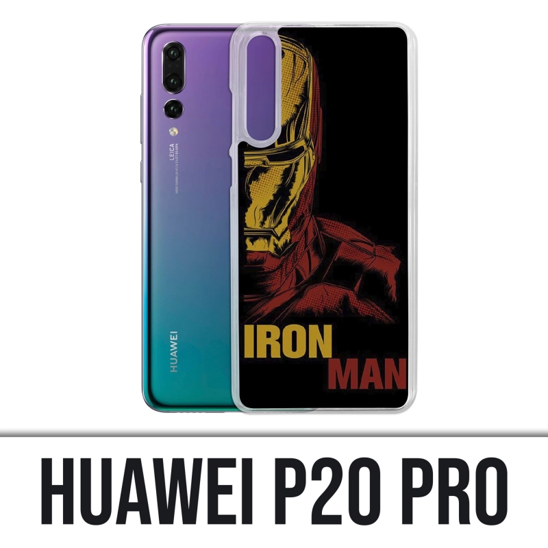 Funda Huawei P20 Pro - Iron Man Comics