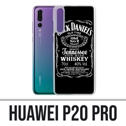 Custodia Huawei P20 Pro - Logo Jack Daniels