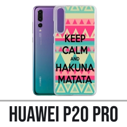 Huawei P20 Pro case - Keep Calm Hakuna Mattata