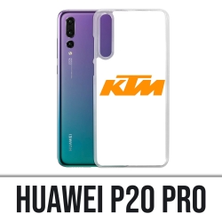 Funda Huawei P20 Pro - Ktm Logo Fondo blanco