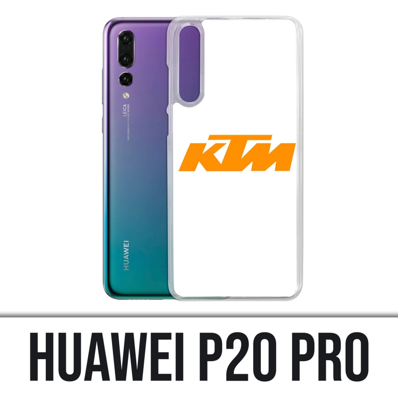 Huawei P20 Pro Case - Ktm Logo weißer Hintergrund