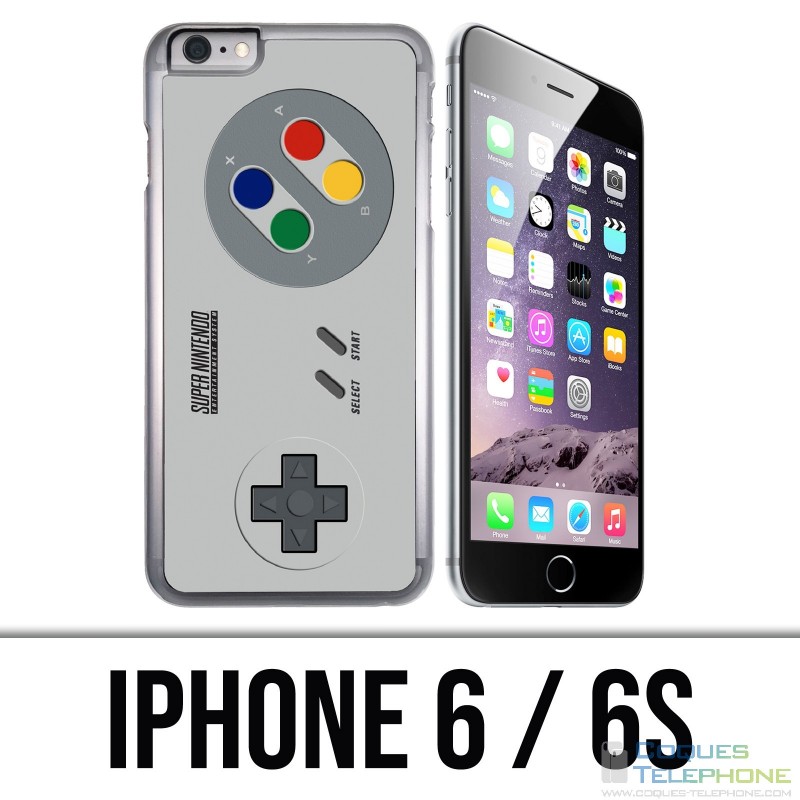 Coque iPhone 6 / 6S - Manette Nintendo Snes