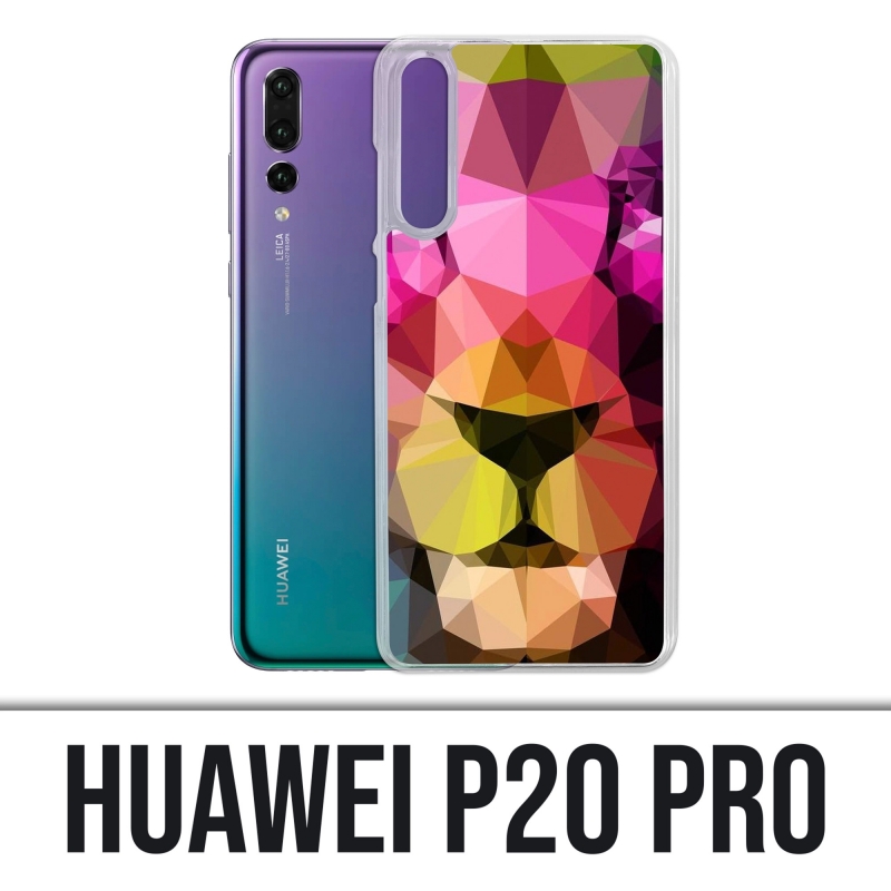 Coque Huawei P20 Pro - Lion Geometrique
