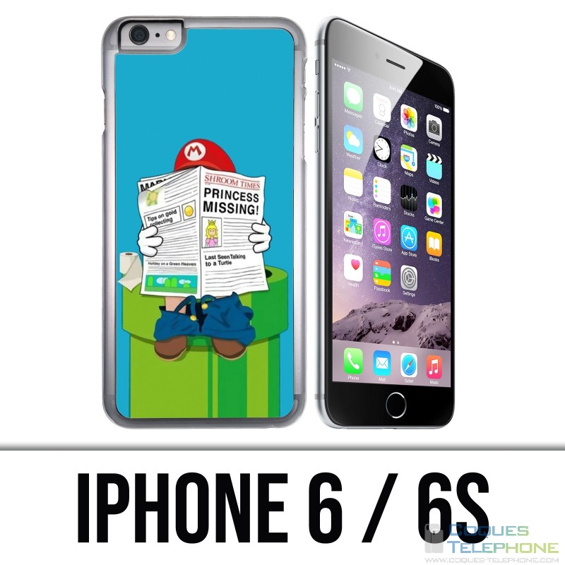 IPhone 6 / 6S case - Mario Humor
