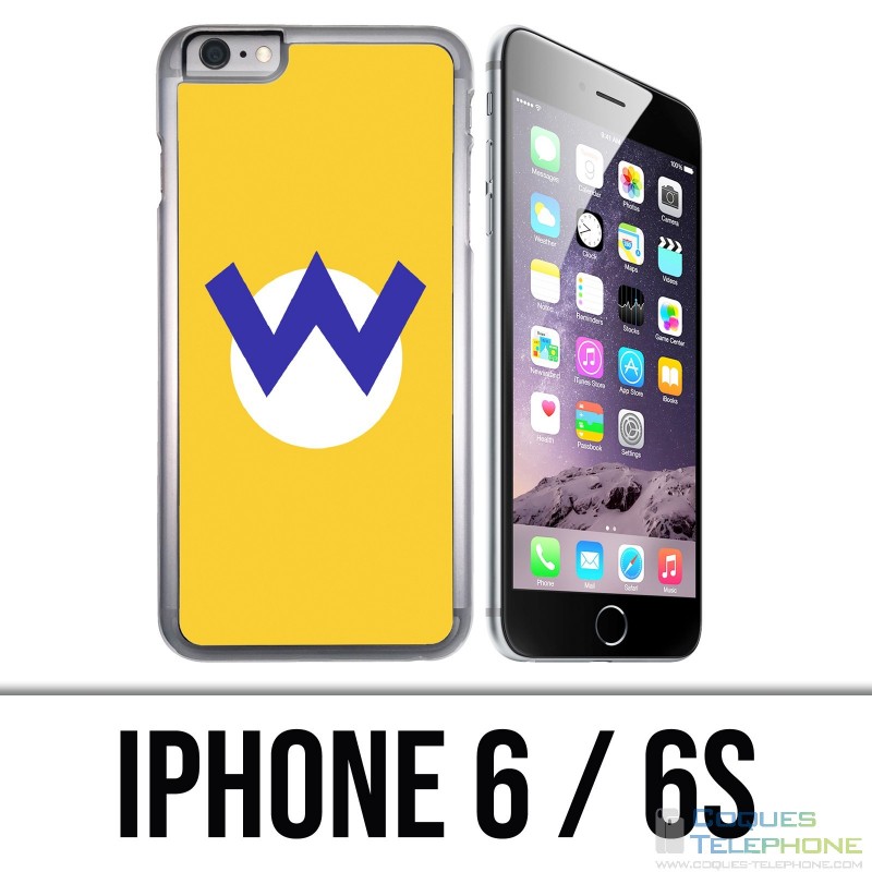 Coque iPhone 6 / 6S - Mario Wario Logo